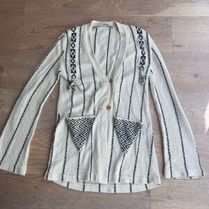 Raquel Allegra boho cardigan